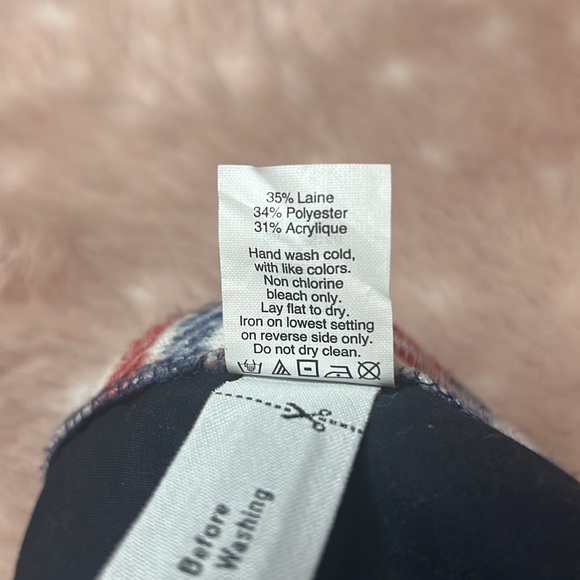 Madewell Wool w/ Pockets! Plaid Sweater XS - Picture 6 of 7